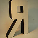 Alphabet Sculpture  